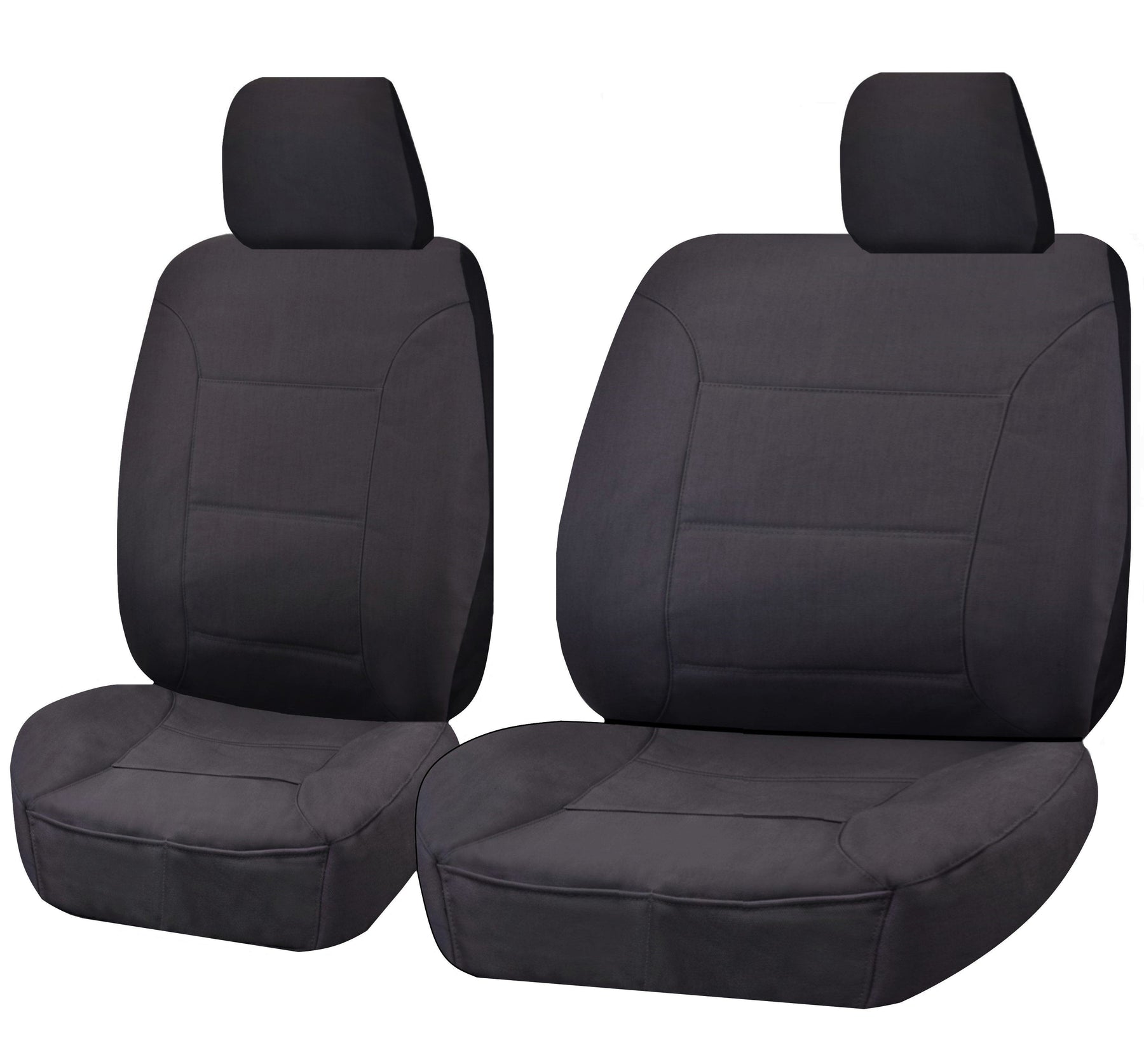 Premium Toyota LandCruiser 60 70 80 Series Charcoal All Terrain Seat Covers 1981-2010