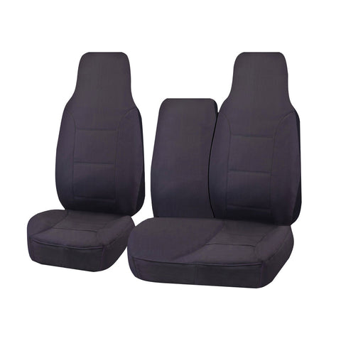 Premium Toyota HiAce TRH-KDH LWB Charcoal Challenger Seat Covers 2005-2015