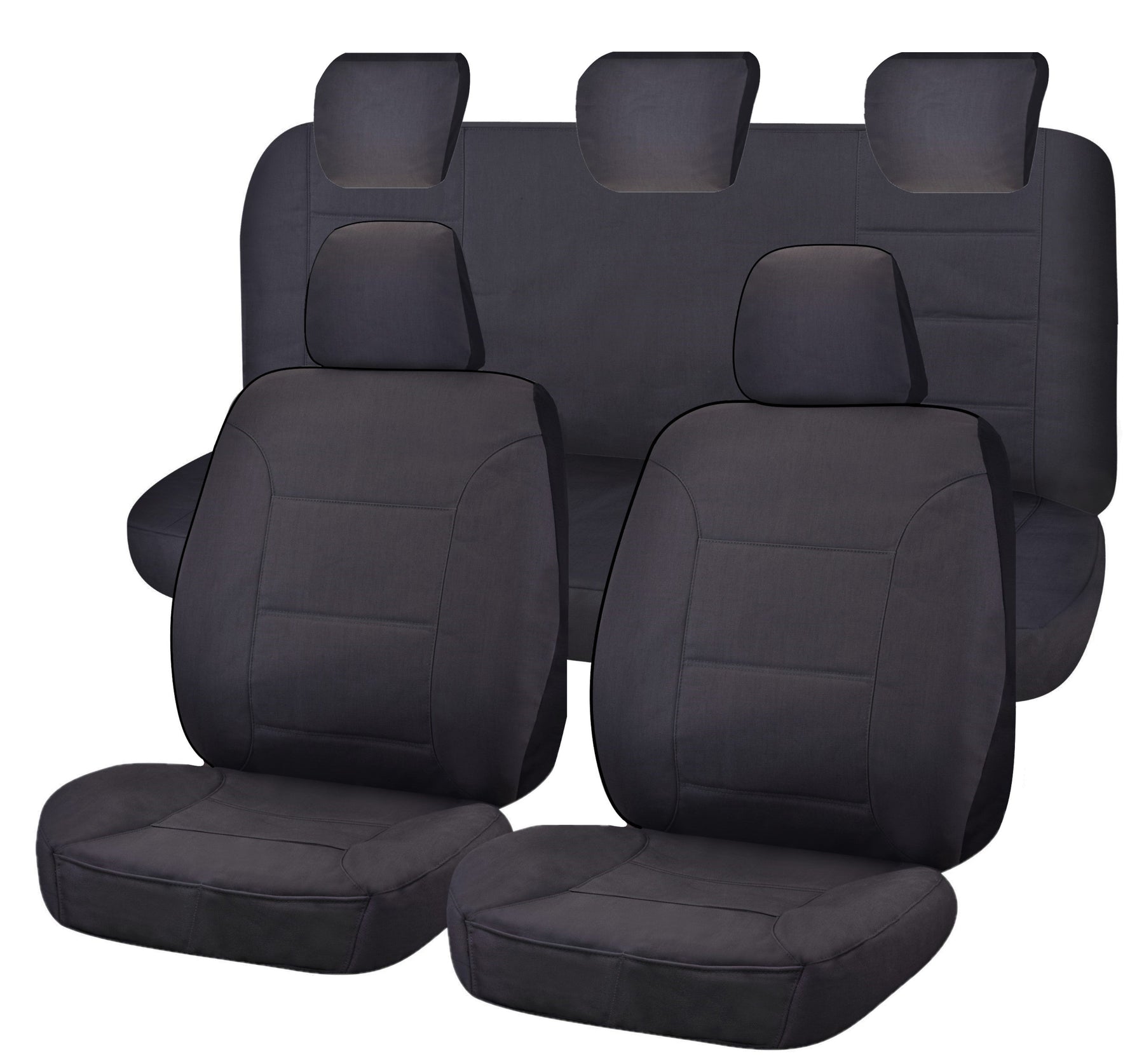 Premium Mazda BT-50 UR Dual Cab Charcoal Challenger Seat Covers 2015-2020