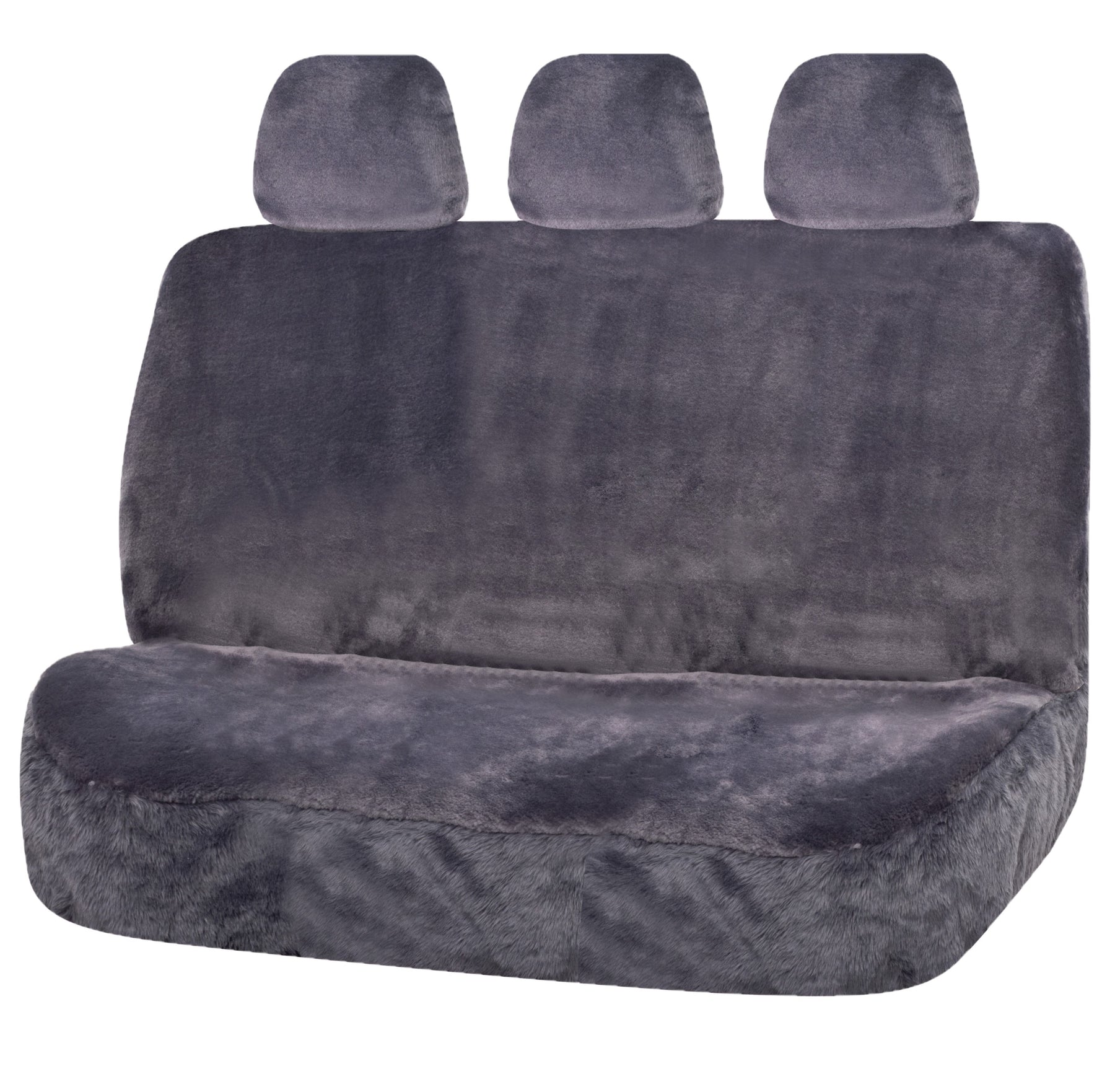Universal Finesse Faux Fur Seat Covers - 06/08H, Minky Fabric, Airbag Compatible - SuperSaverAU - view 1