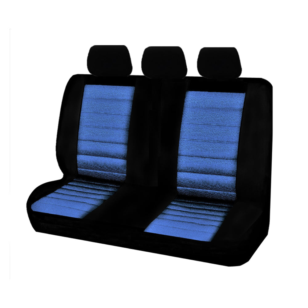 Premium Ice Mesh Universal Blue Rear Seat Covers Size 06/08Z