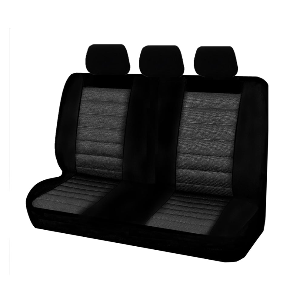 Premium Ice Mesh Universal Grey Rear Seat Covers Size 06/08Z