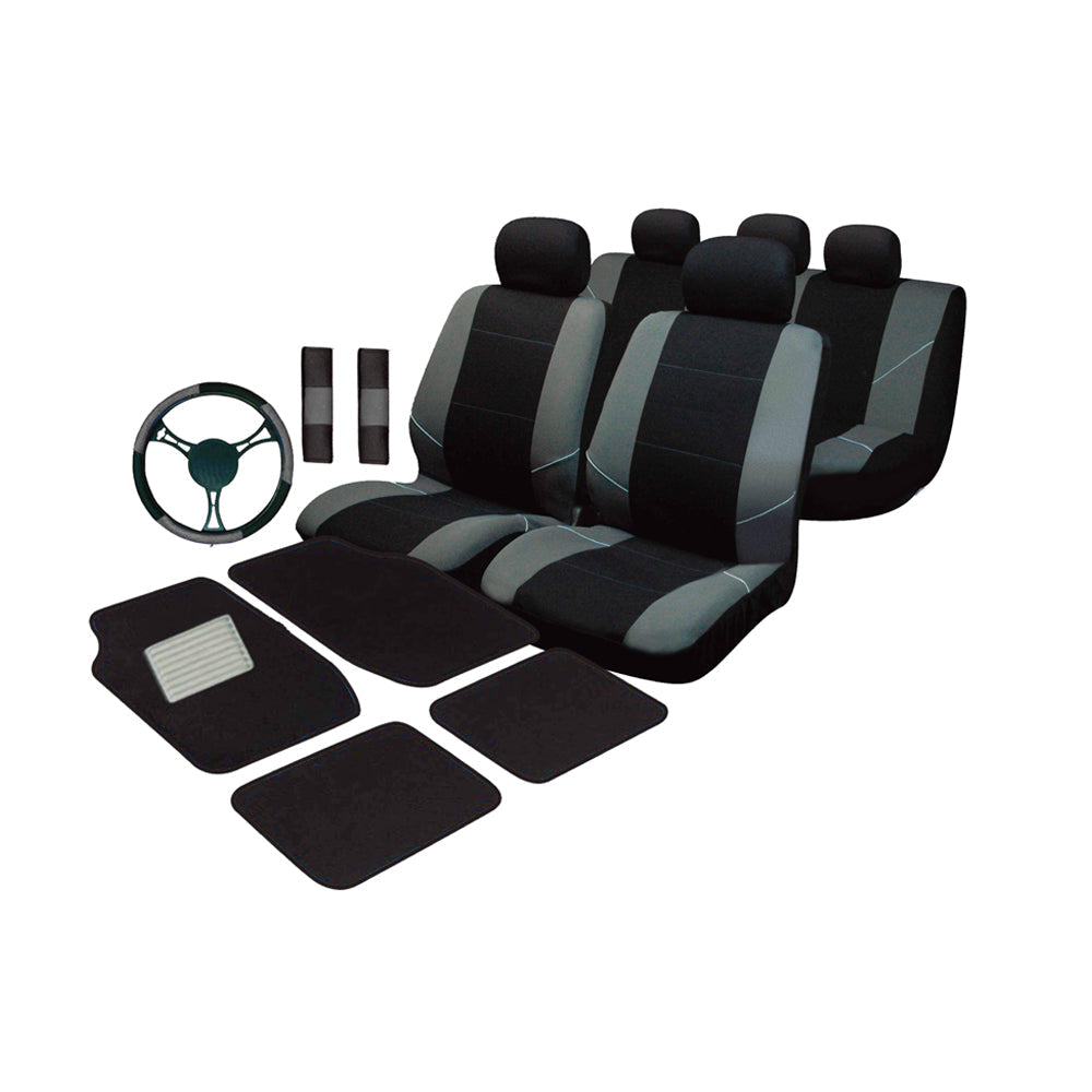 Premium Universal Ultimate Grey Car Accessories Value Pack