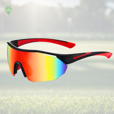 Sportiq ClarityX Ruby Polarised UV400 Sport Sunglasses