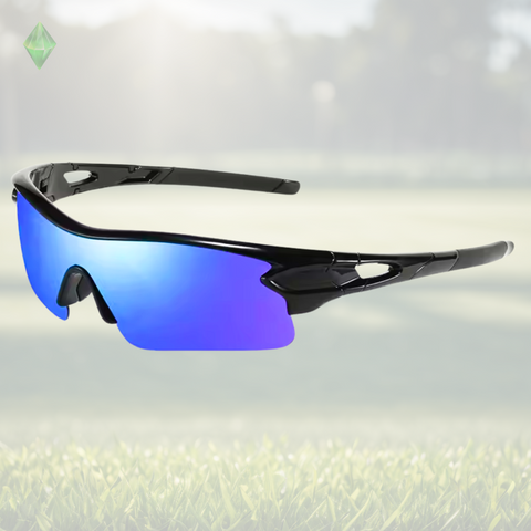 Sportiq OptiView Sky Blue Polarised UV400 Sport Sunglasses