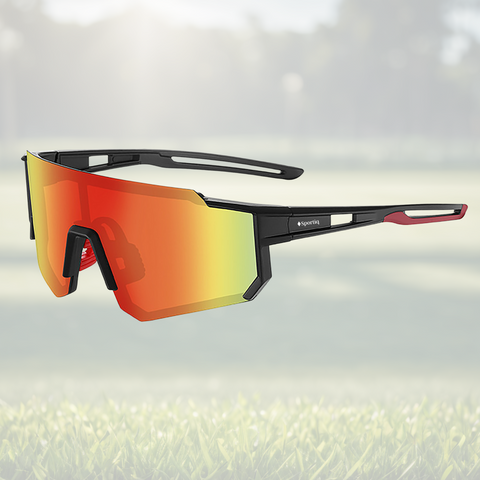 Sportiq Gamechanger Ember Polarised Shield Sunglasses UV400