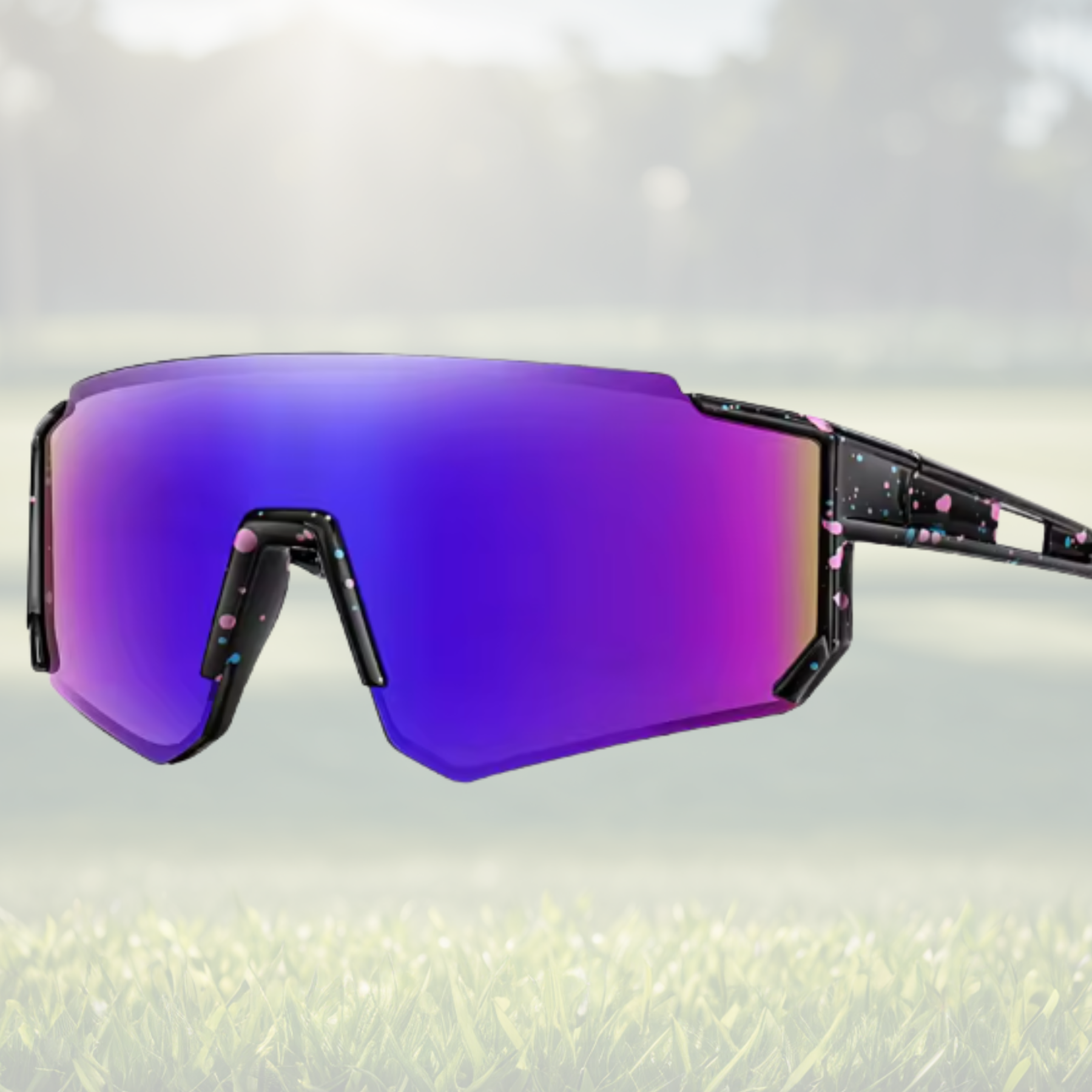 Sportiq JNR Aurora Blue Kids UV400 Sport Sunglasses with Case
