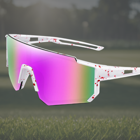 Sportiq JNR Berry Pink Kids UV400 Sport Sunglasses with Case