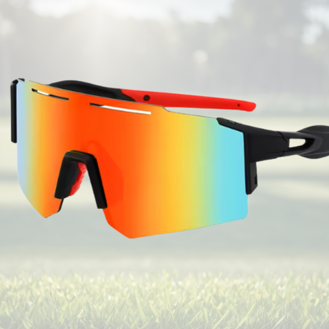 Sportiq Paragon Ember Polarised Semi-Frameless Sunglasses UV400