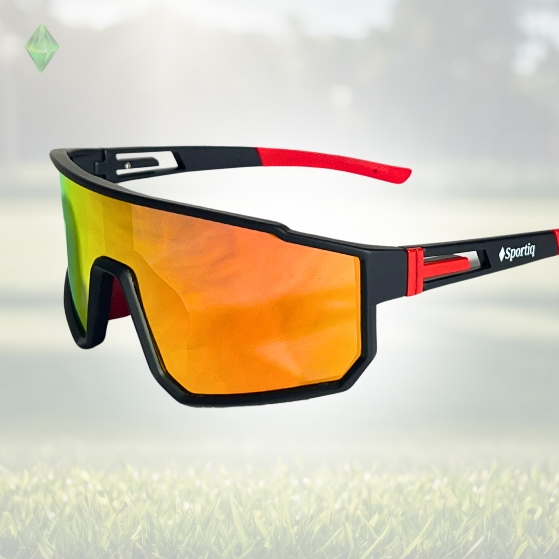 Sportiq VividShield Molten Polarised UV400 Sport Sunglasses