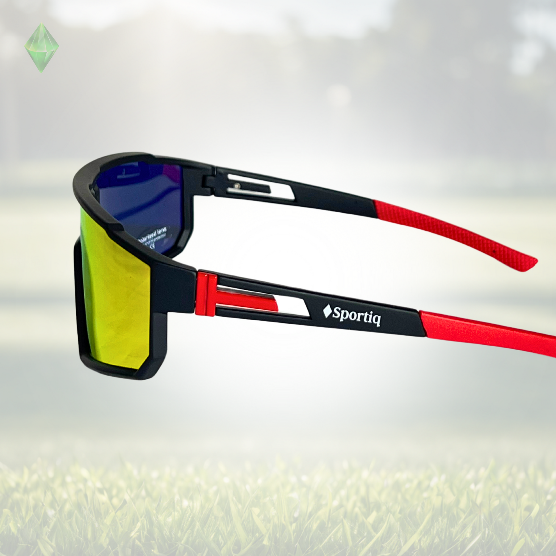 Sportiq VividShield Molten Polarised UV400 Sport Sunglasses