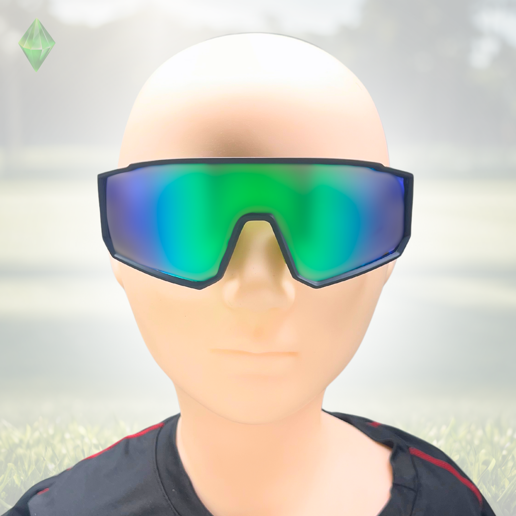 Sportiq VividShield Razorleaf Polarised UV400 Sport Sunglasses