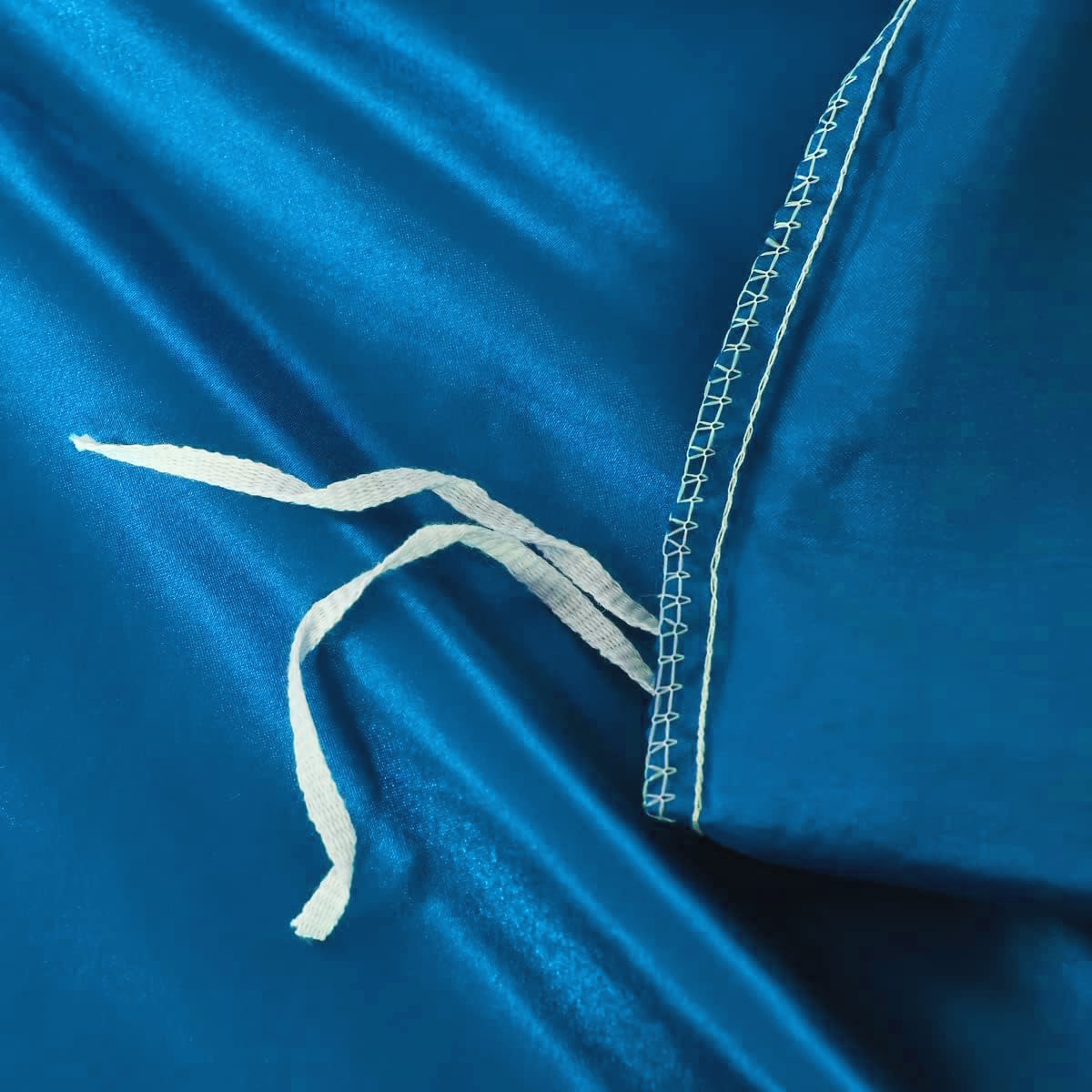 3 Piece Satin Quilt Cover Set with Pillowcases - Ocean King