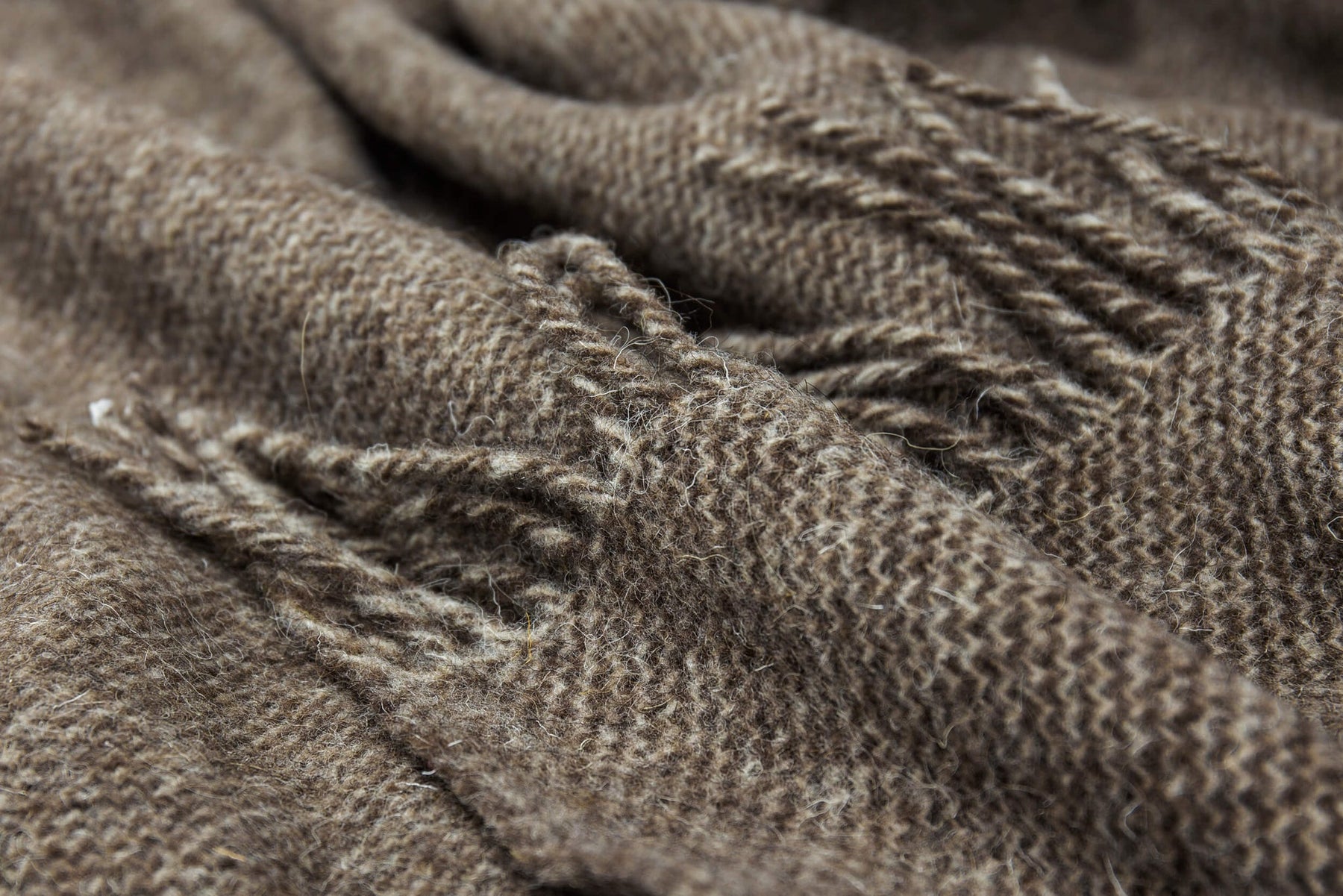 Cambridge Throw Blanket - 100% New Zealand Wool - 140W x 200H cm - Ethically Sourced - SuperSaverAU - view 2