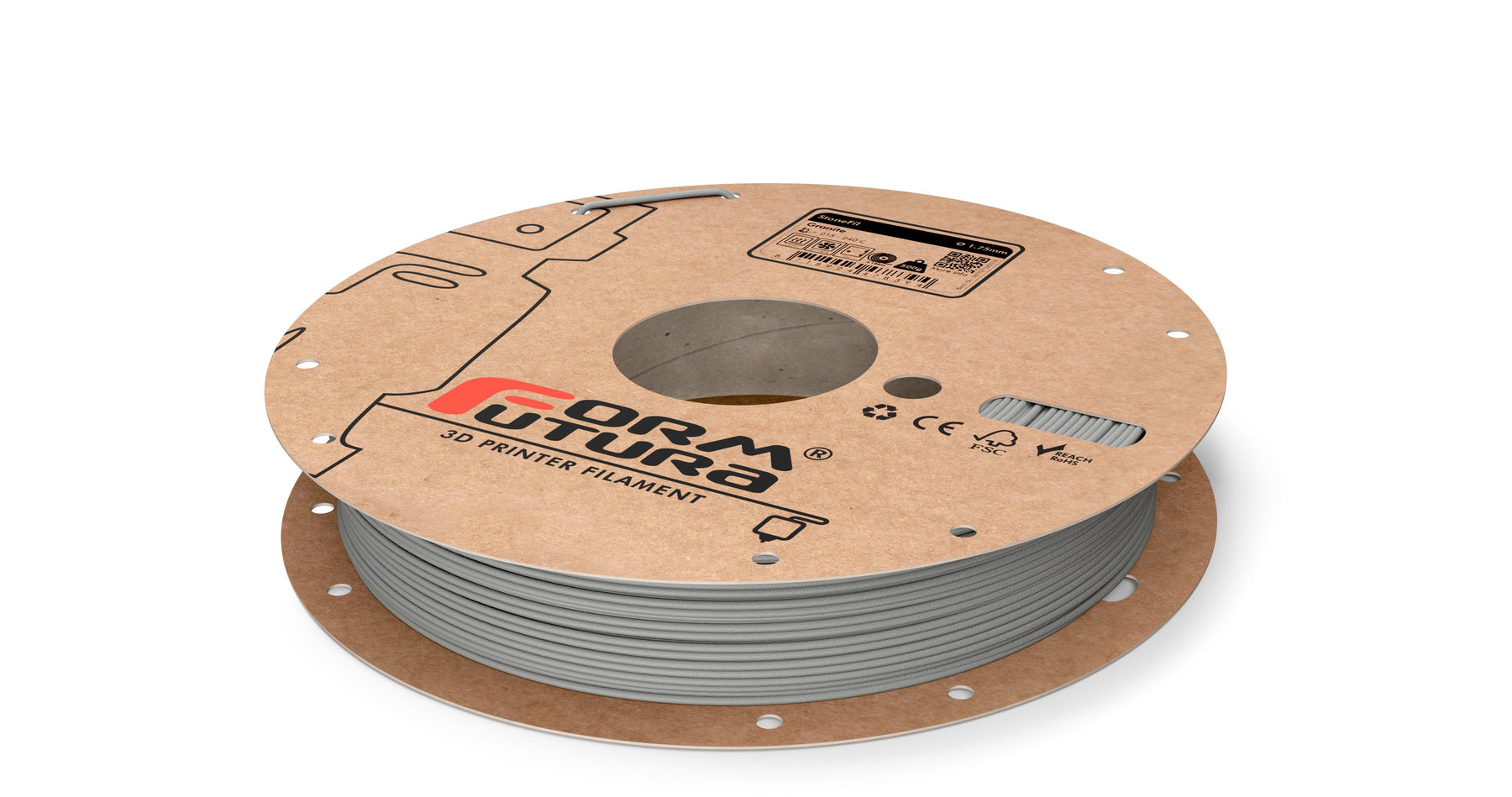 StoneFil 1.75mm Granite 500g PLA-Based 3D Printer Filament with Stone Finish - SuperSaverAU - view 1