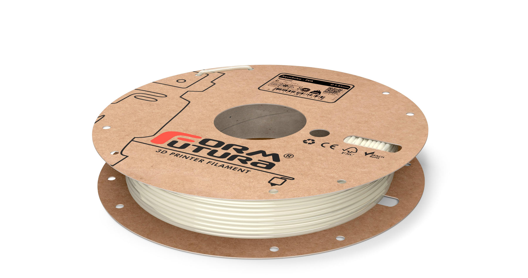 AquaSolve™ PVA 2.85mm Natural 300g Cold Water Soluble Support Filament - SuperSaverAU - view 1