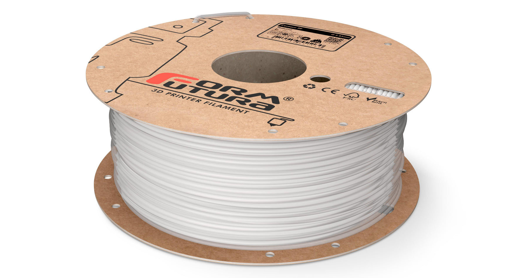 Centaur PP 2.85mm 1500g Natural Filament - Food Safe, Lightweight, Dishwasher & Microwave Proof - SuperSaverAU - view 1