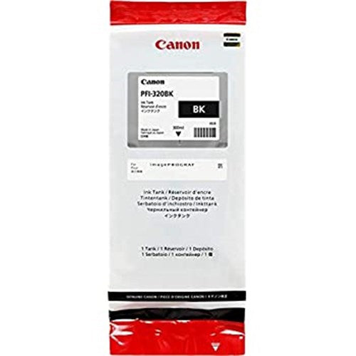 Canon Black Ink PFI-320BK for TM Range 300ml Cartridge - SuperSaverAU - view 1