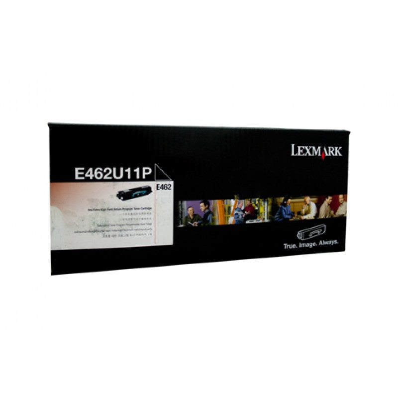 LEXMARK Black Toner E462U11P, Return Program, 18000 Pages Yield - SuperSaverAU - view 1