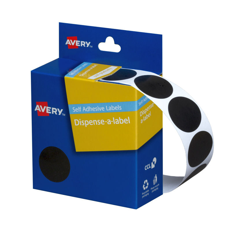AVERY Display Black 24mm Roll 500 - Ideal for Labeling and Organization - SuperSaverAU - view 1