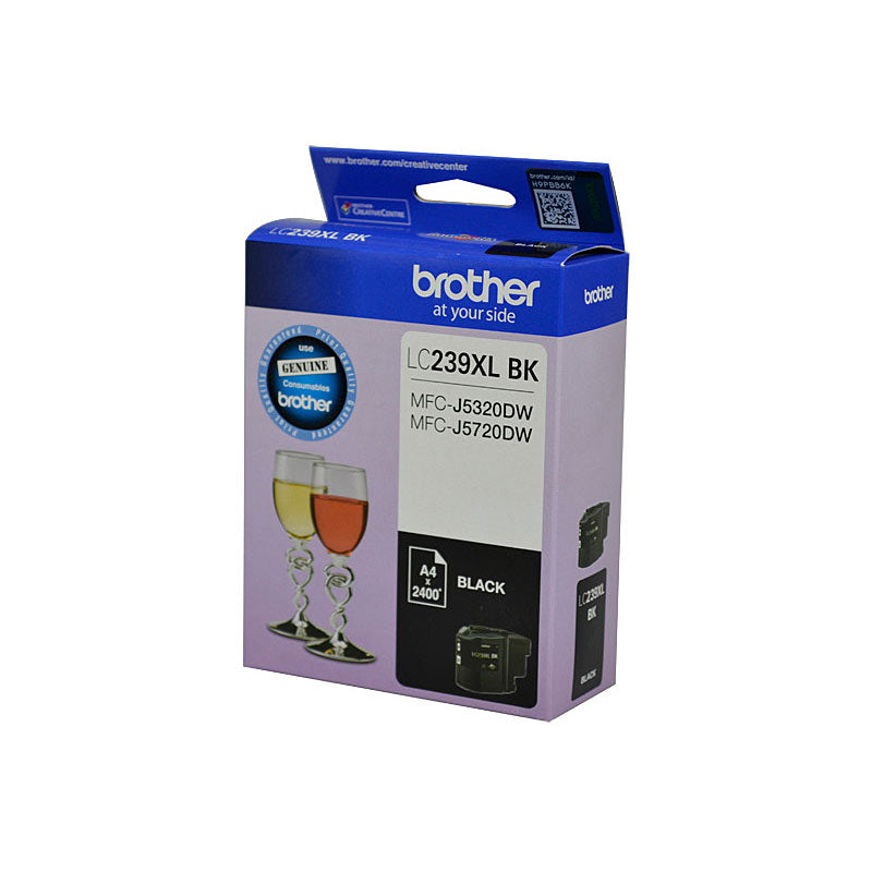 Brother Black High Yield Ink Cartridge LC239XL BKS 2400 Pages MFC-J5320DW/J5720DW - SuperSaverAU - view 1