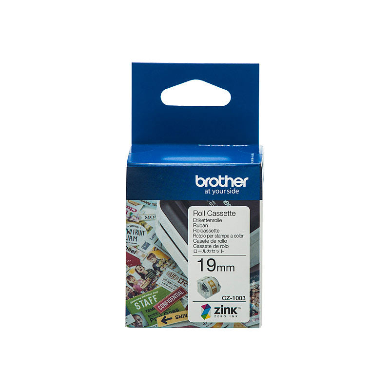 Brother Labels CZ-1003, 19mm Premium Quality for POS Stations - SuperSaverAU - view 1