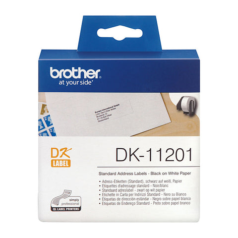 Brother Address Labels, 29MM x 90MM, 400 Labels per Roll, Premium Quality - SuperSaverAU - view 1