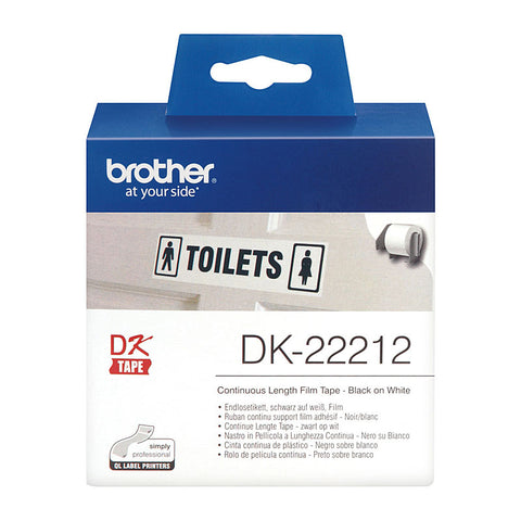 Brother Labels DK-22212 for POS Stations, 62mm x 15.24mm, Premium Quality - SuperSaverAU - view 1