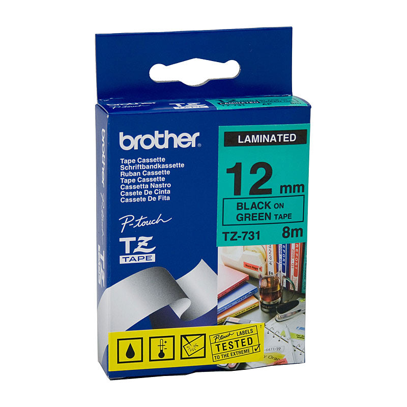 Brother Label Tape TZE-731 - Premium Quality for POS Stations - SuperSaverAU - view 1