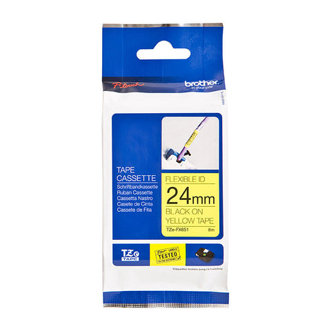 Brother TZe-FX651 Flexible Tape for POS Stations - Premium Quality - SuperSaverAU - view 1