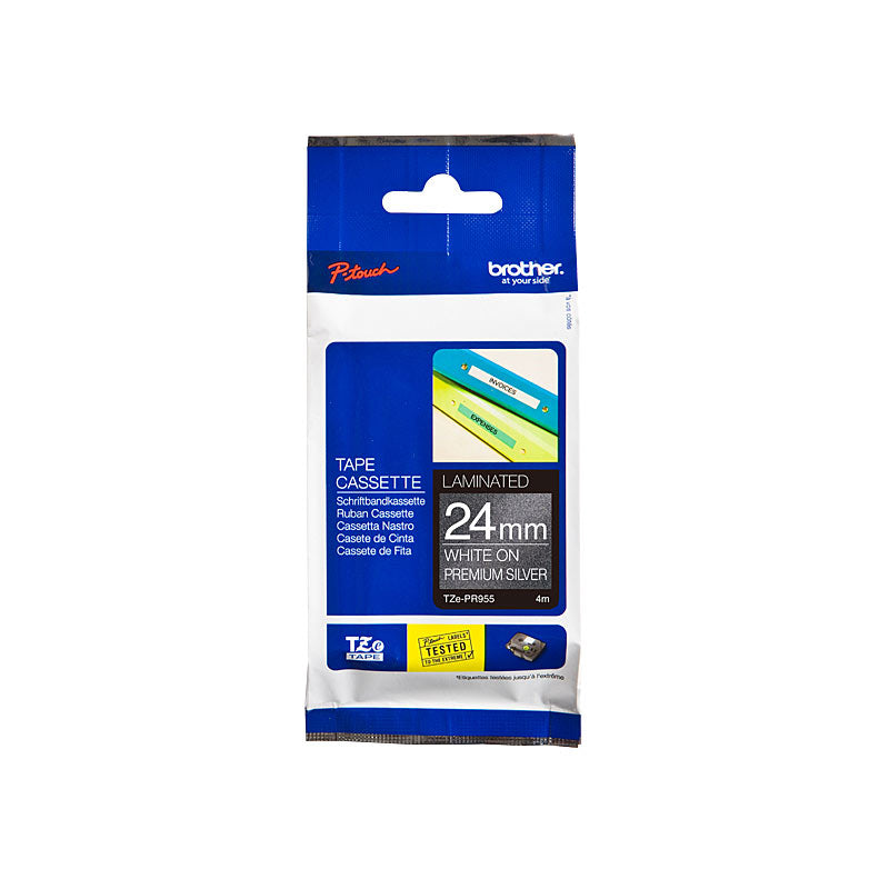 Brother Label Tape TZe-PR955, Premium Quality for POS Stations - SuperSaverAU - view 1