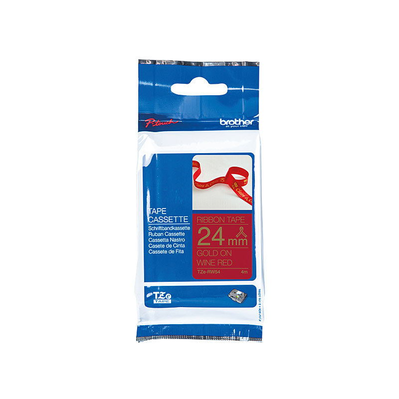 Brother Label Tape TZe-RW54, Premium Quality for POS Stations, 18mm - SuperSaverAU - view 1