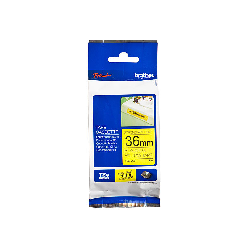 Brother TZe-S661 Labelling Tape - Premium Quality for POS Stations - SuperSaverAU - view 1