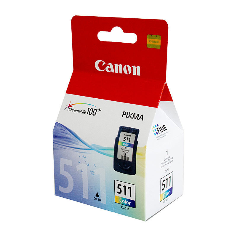 Canon Colour Ink Cartridge CL511 244 Page Yield for PIXMA MP and MX Series - SuperSaverAU - view 1
