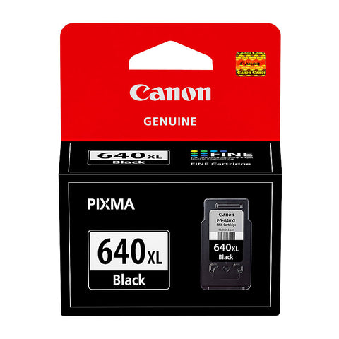 Canon Black Ink Cartridge PG640XL Genuine 400 Page Yield for PIXMA Printers - SuperSaverAU - view 1