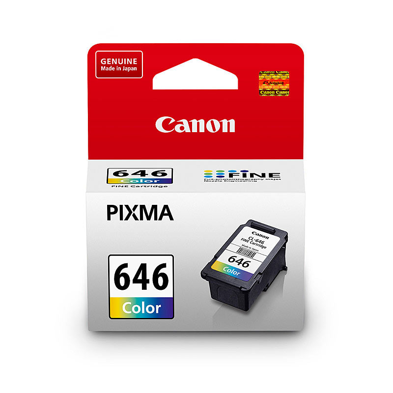 Canon Colour Ink Cartridge CL646 Genuine 180 Page Yield for Pixma MG and TS Series - SuperSaverAU - view 1