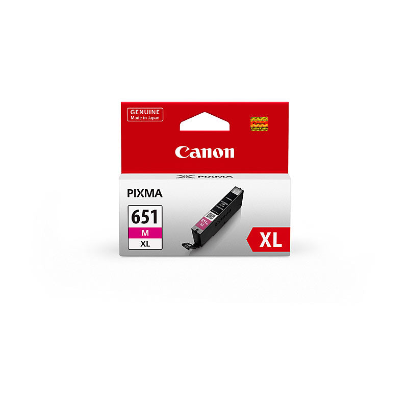 Canon Magenta Ink Cartridge CLI651XL - 680 A4 Pages for PIXMA Printers - SuperSaverAU - view 1