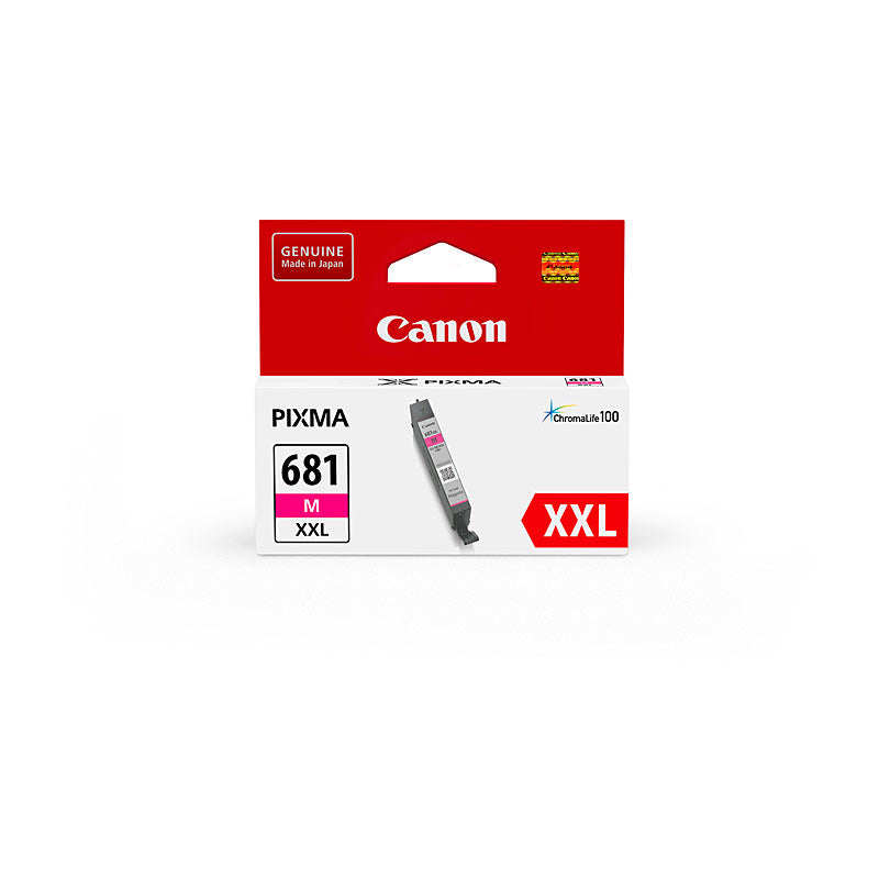 Canon Magenta Ink Cartridge CLI681XXL 760 Page Yield ISO/IEC 24711 for PIXMA TR8560 TS9160 Series - SuperSaverAU - view 1