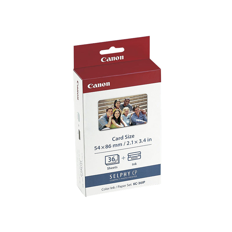 Canon KC36IP Ink & Paper Pack Approx. 36 Sheets for Selphy Printers - SuperSaverAU - view 1
