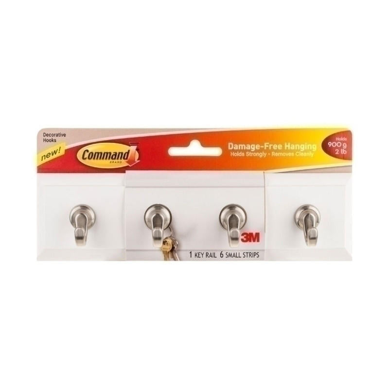 COMMAND Key Rail HOM18Q Quartz BX2 - 2 Pack - SuperSaverAU - view 3