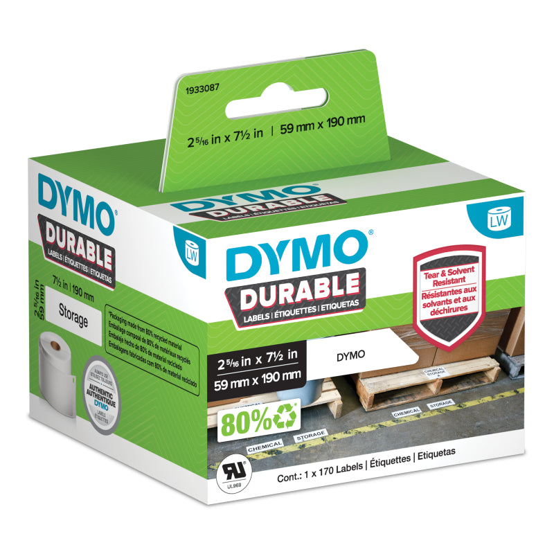 DYMO LW Dur MP Label 59x190mm - SuperSaverAU - view 1