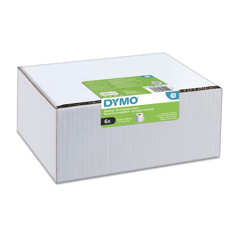 DYMO LW Shipping Label 54X101mm Pack of 6 - Durable & Easy to Use - SuperSaverAU - view 1