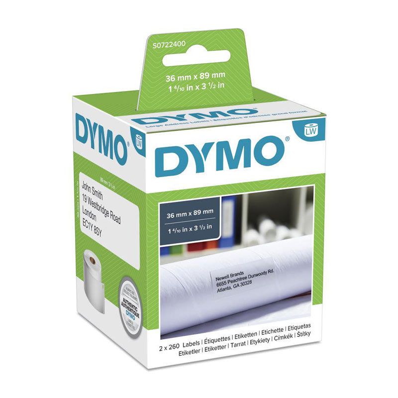 DYMO LW AddressLab 36mm x 89mm - SuperSaverAU - view 1