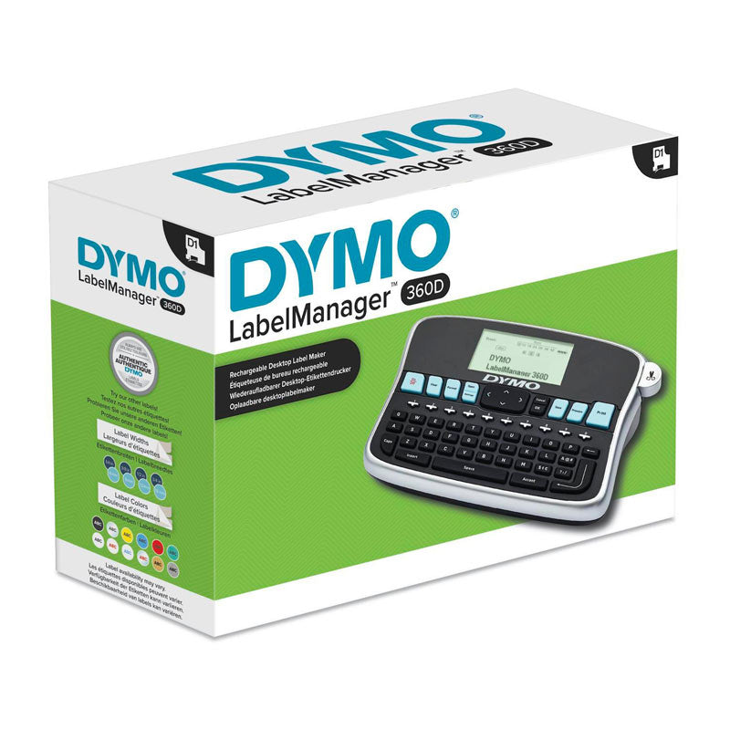 DYMO LabelManager 360D - Manufacturer Code S0879530, Compatible Printers - SuperSaverAU - view 1
