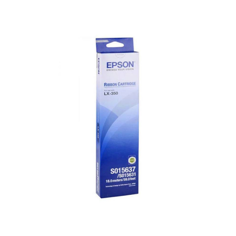 EPSON Ribbon Cartridge for LX350 Printer - Black - SuperSaverAU - view 1