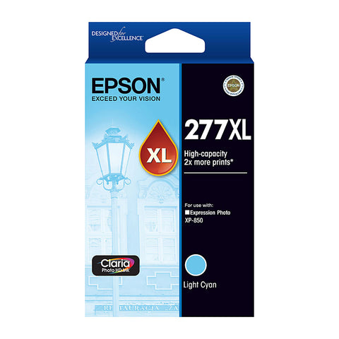 Epson Light Cyan Ink Cartridge 277XL High Capacity Claria Photo HD 740 Pages - SuperSaverAU - view 1