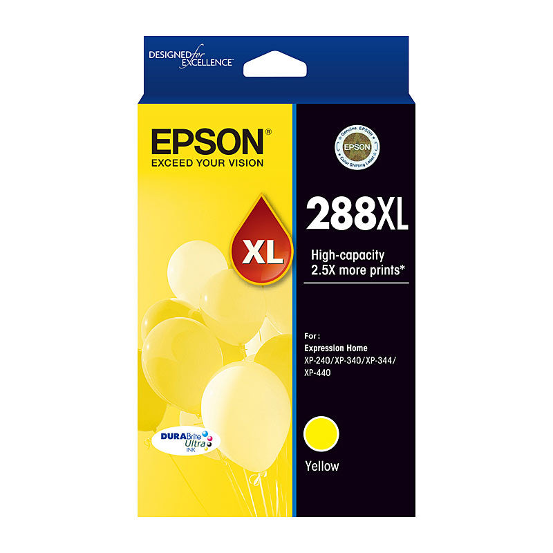 EPSON Yellow Ink Cartridge for Expression Home XP240 XP340 XP344 XP440 Printers - SuperSaverAU - view 1