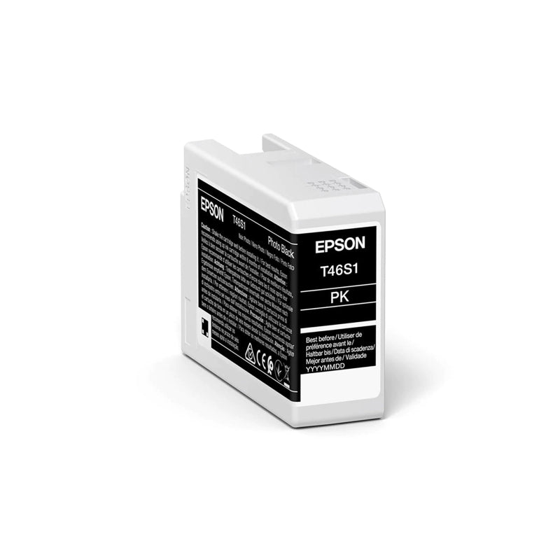 EPSON Photo Black Ink Cartridge 46S for SURECOLOUR P706 Printer - 25ML Yield - SuperSaverAU - view 1