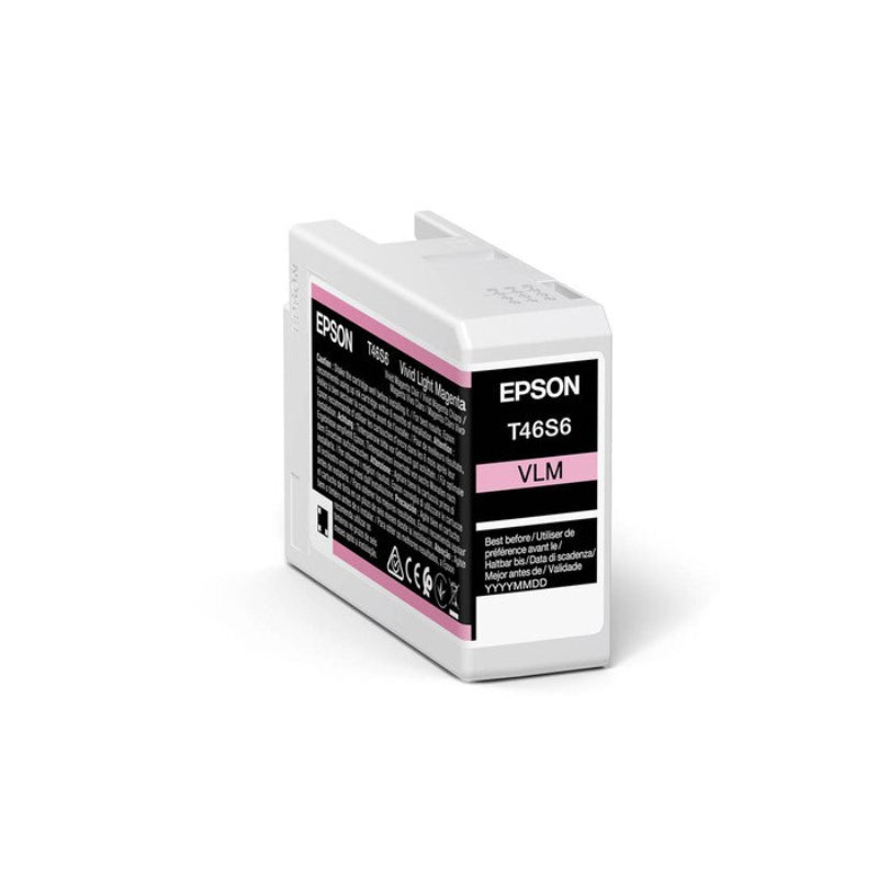 EPSON Light Magenta Toner Cartridge 25ML for SureColor P706 Printers - SuperSaverAU - view 1
