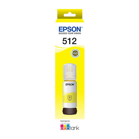 EPSON Genuine Yellow Toner Cartridge for EcoTank Printers, 1 Pack - SuperSaverAU - view 1